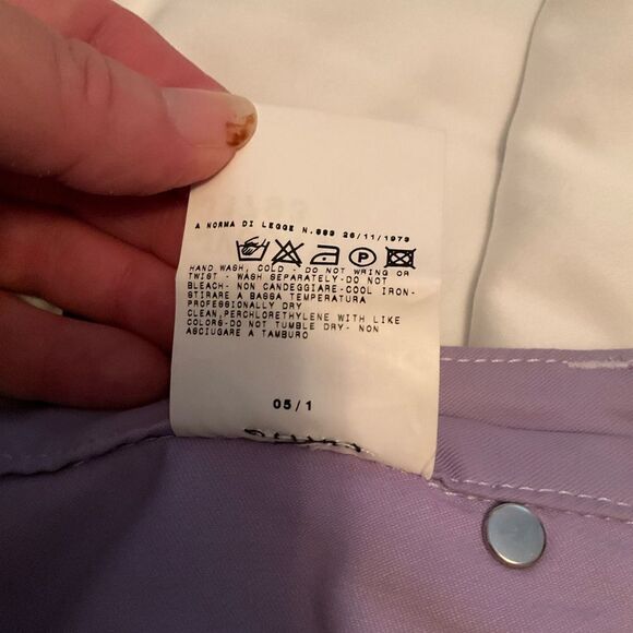 NWT  Y2K Versace Jeans Couture Low Rise Cropped Jeans - Picture 11 of 13